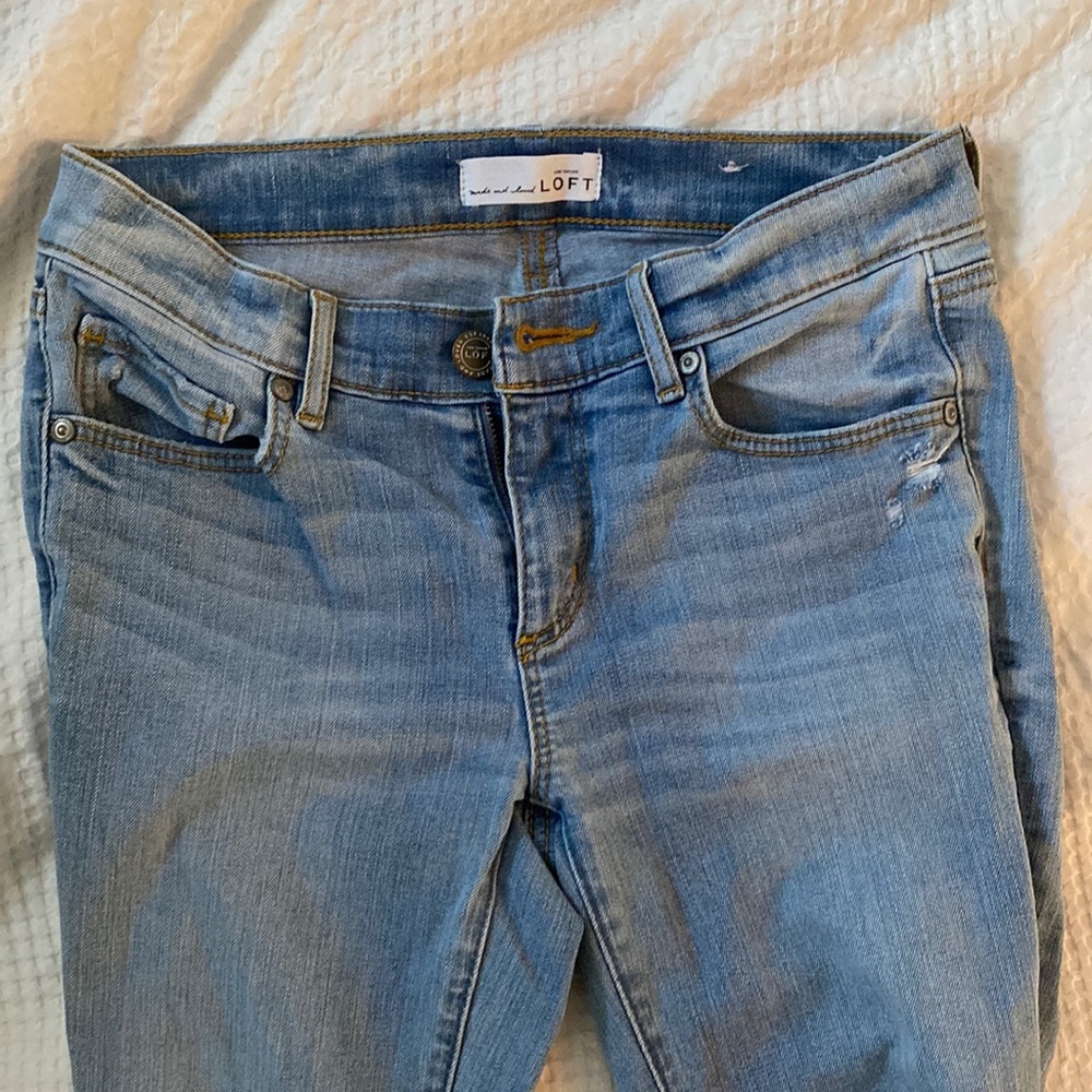 Light Blue Modern Skinny Jeans